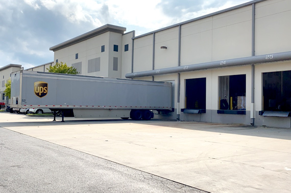 Warehouse facility with UPS model in Union City